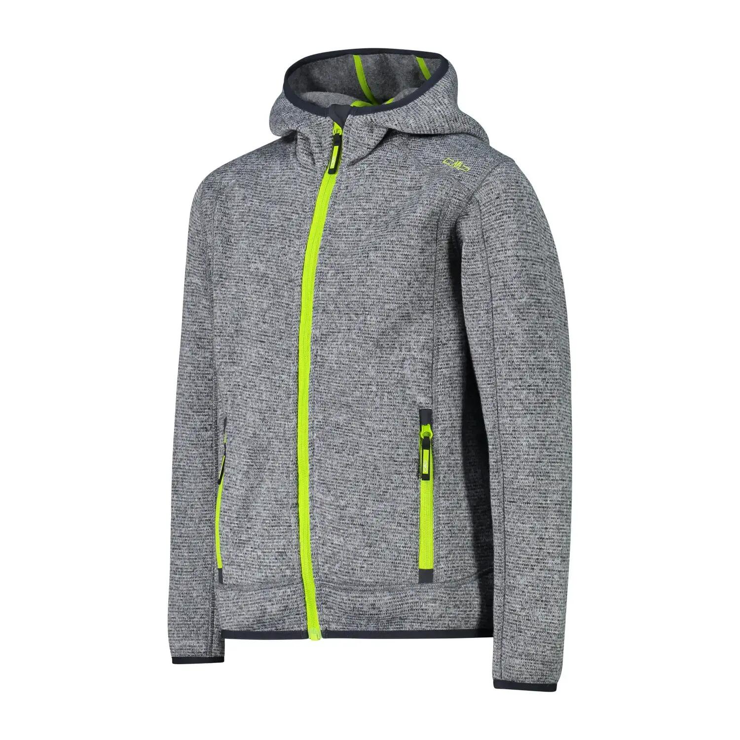 CMP Jungen Fleece Jacke Fix Hood 3H60844 3/5