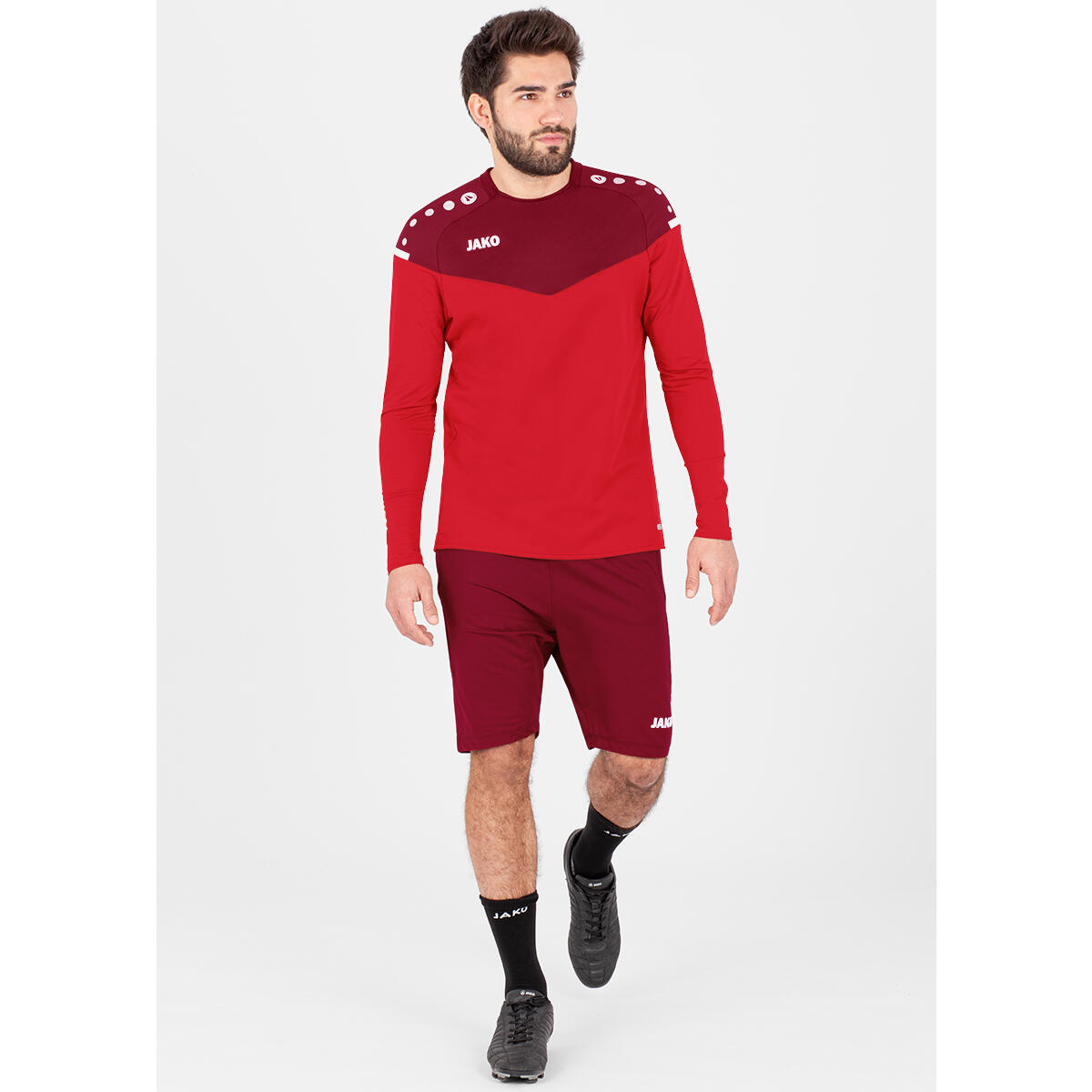 Jako Champ 2.0 Sweat Homme - Rouge / Bordeaux 5/7
