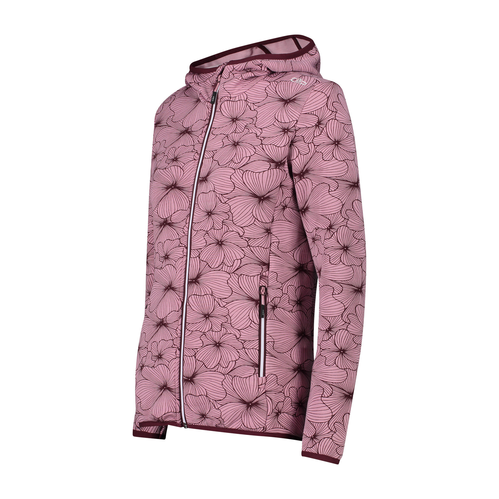 CMP Damen Fleecejacke Woman Jacket Fix Hood 33E5946 5/5