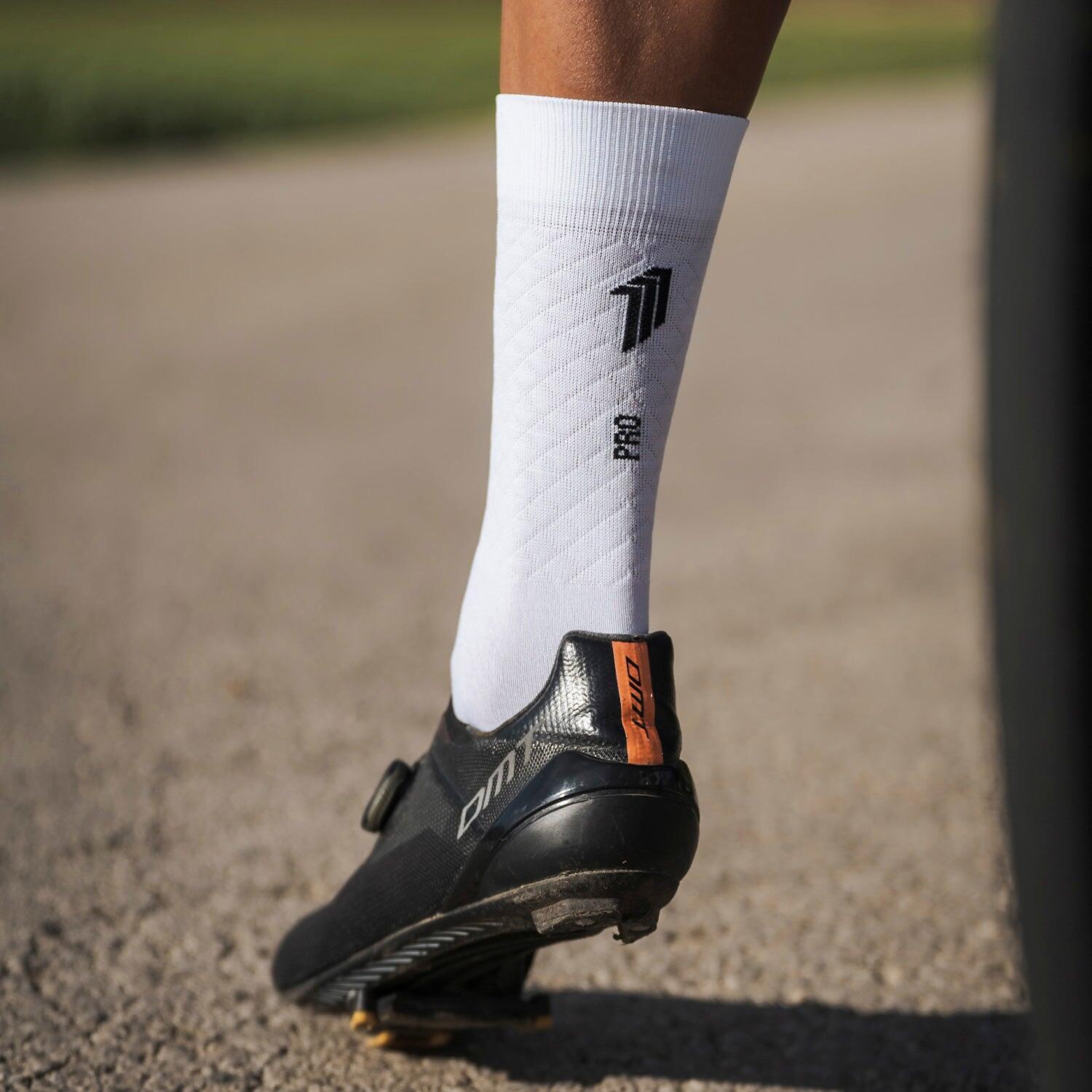 PRO ELITE WHITE - CALCETÍN CICLISMO PRO 2/5