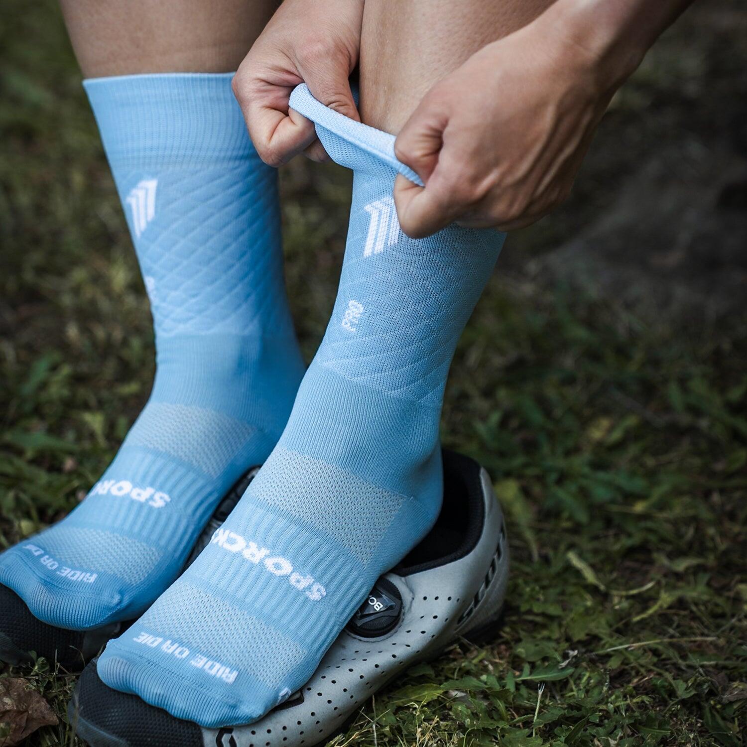 PRO ELITE BLUE - CALCETÍN CICLISMO PRO 4/6