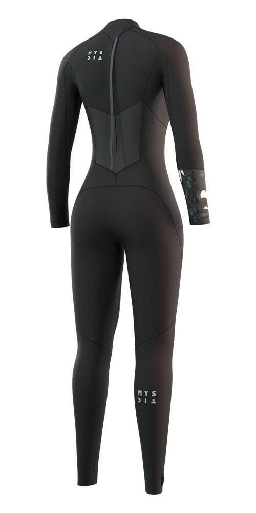 MYSTIC Wetsuit Dazzled 4/3 Backzip Zwart 2/4