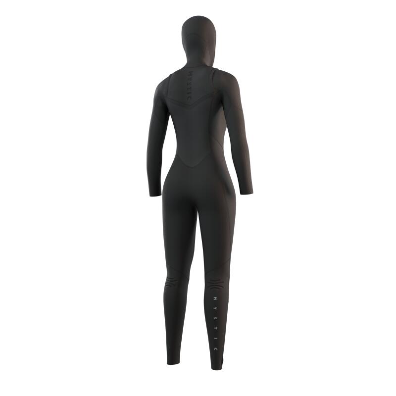 MYSTIC Gem Hooded Wetsuit 6/4/3 DF Zwart 2/7