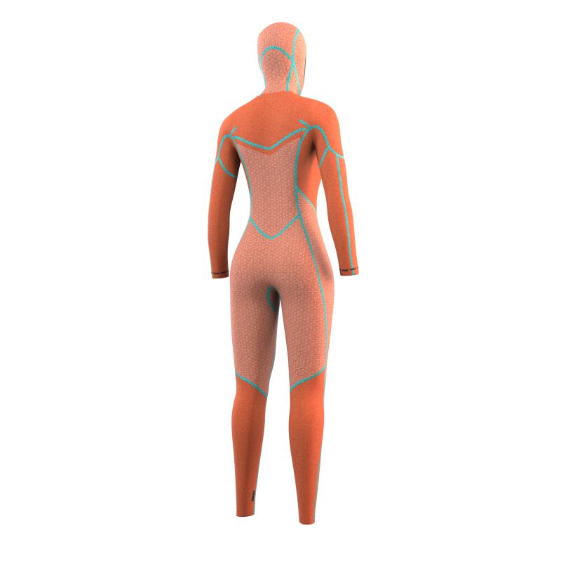MYSTIC Gem Hooded Wetsuit 6/4/3 DF Zwart 4/7