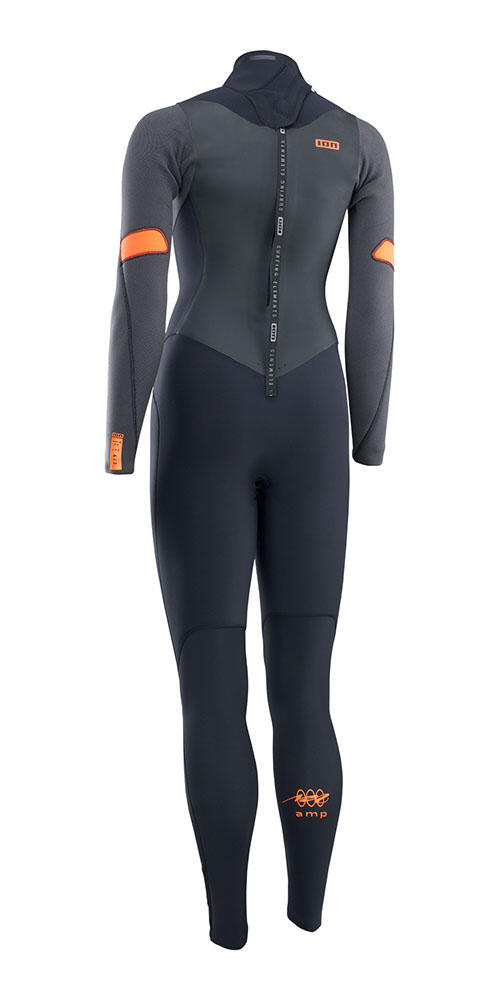 ION Wetsuit Amaze Amp 4/3 Backzip Zwart 2/2