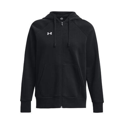 Felpa con cappuccio in pile da donna con zip integrale Under Armour Rival
