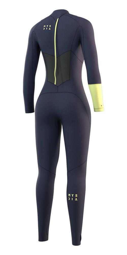 MYSTIC Dazzled Wetsuit 5/3mm Backzipip Wo Donker Blauw 2/4
