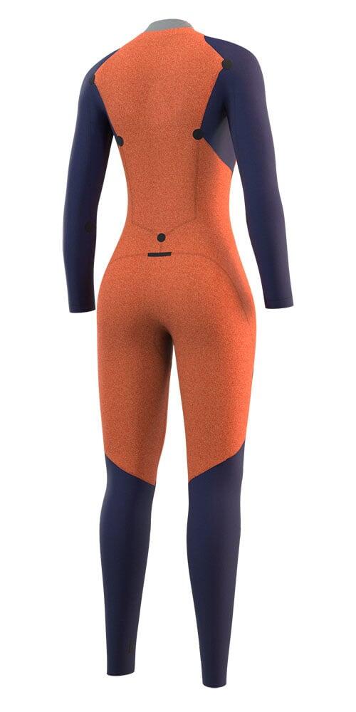 MYSTIC Dazzled Wetsuit 5/3mm Backzipip Wo Donker Blauw 4/4