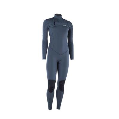 Ion element 4/3 frontzip dames staal blauw