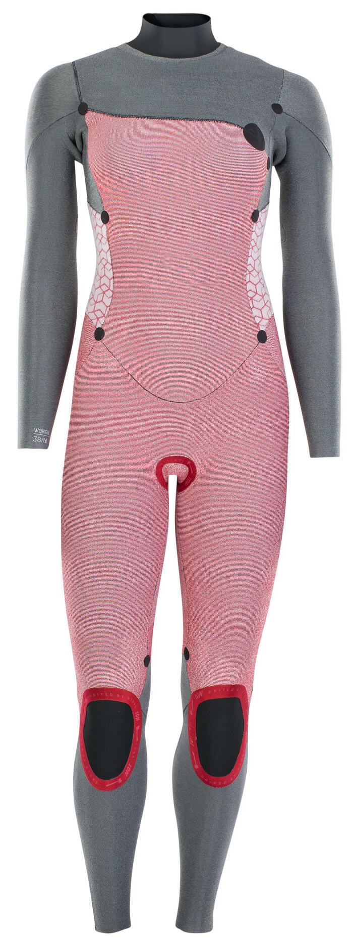ION Amaze Core 5/4 Frontzip Blauw 4/4