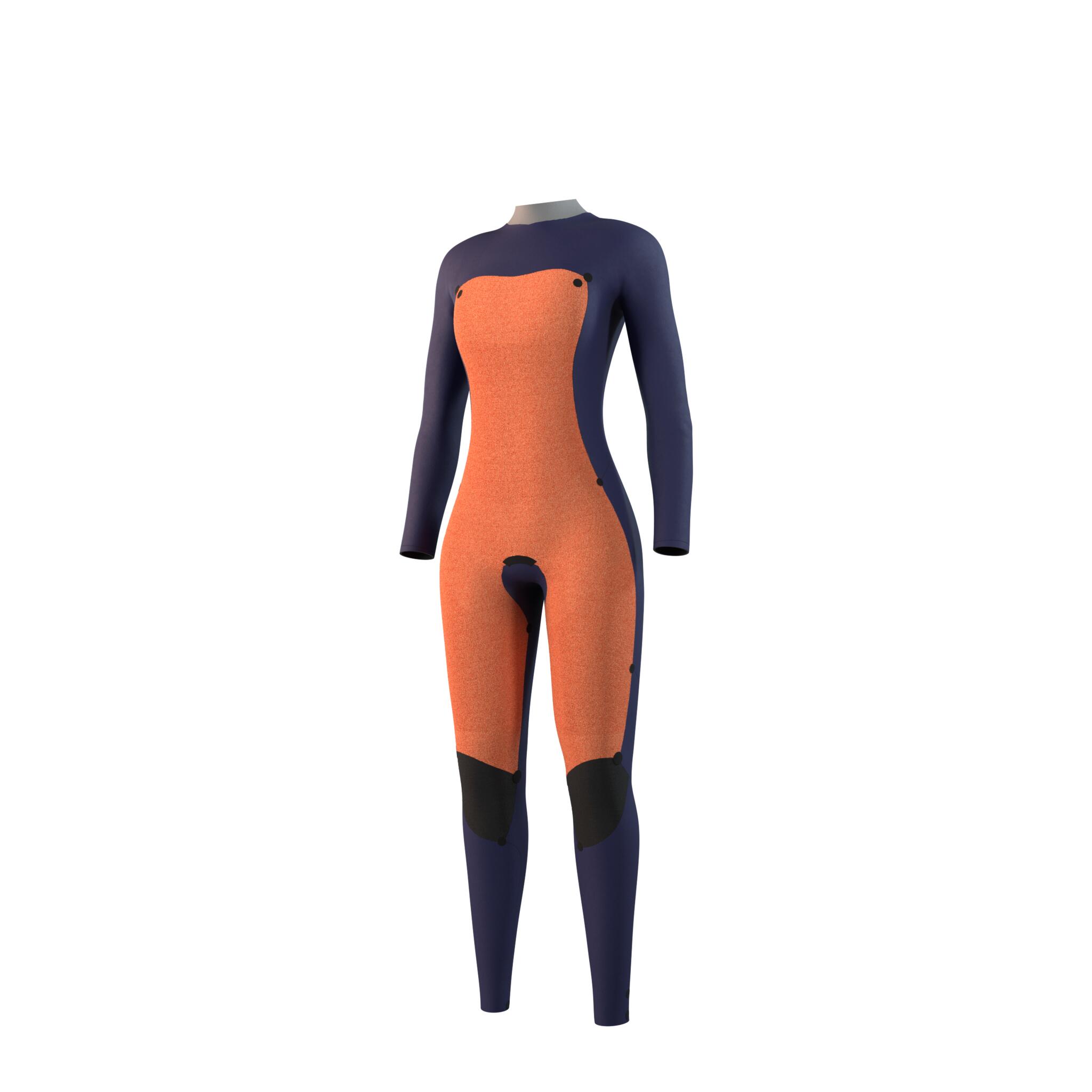 MYSTIC Star Wetsuit 3/2 DFrontzip Dames 3/7