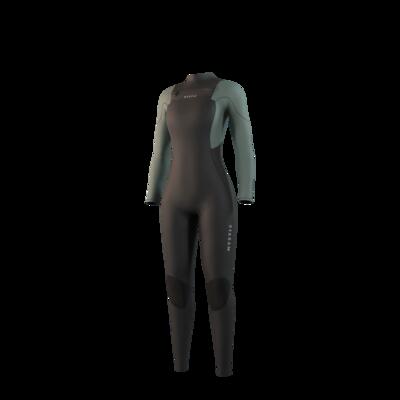 Mystic star wetsuit 3/2 dfrontzip dames