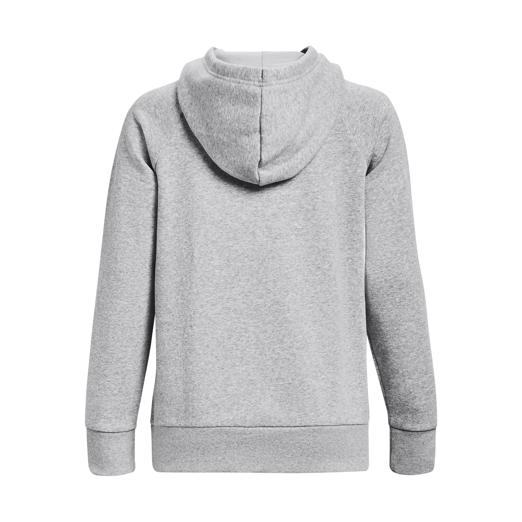 Sudadera con Capucha Under Armour Rival Fleece Gris para Mujer 1379500 2/6