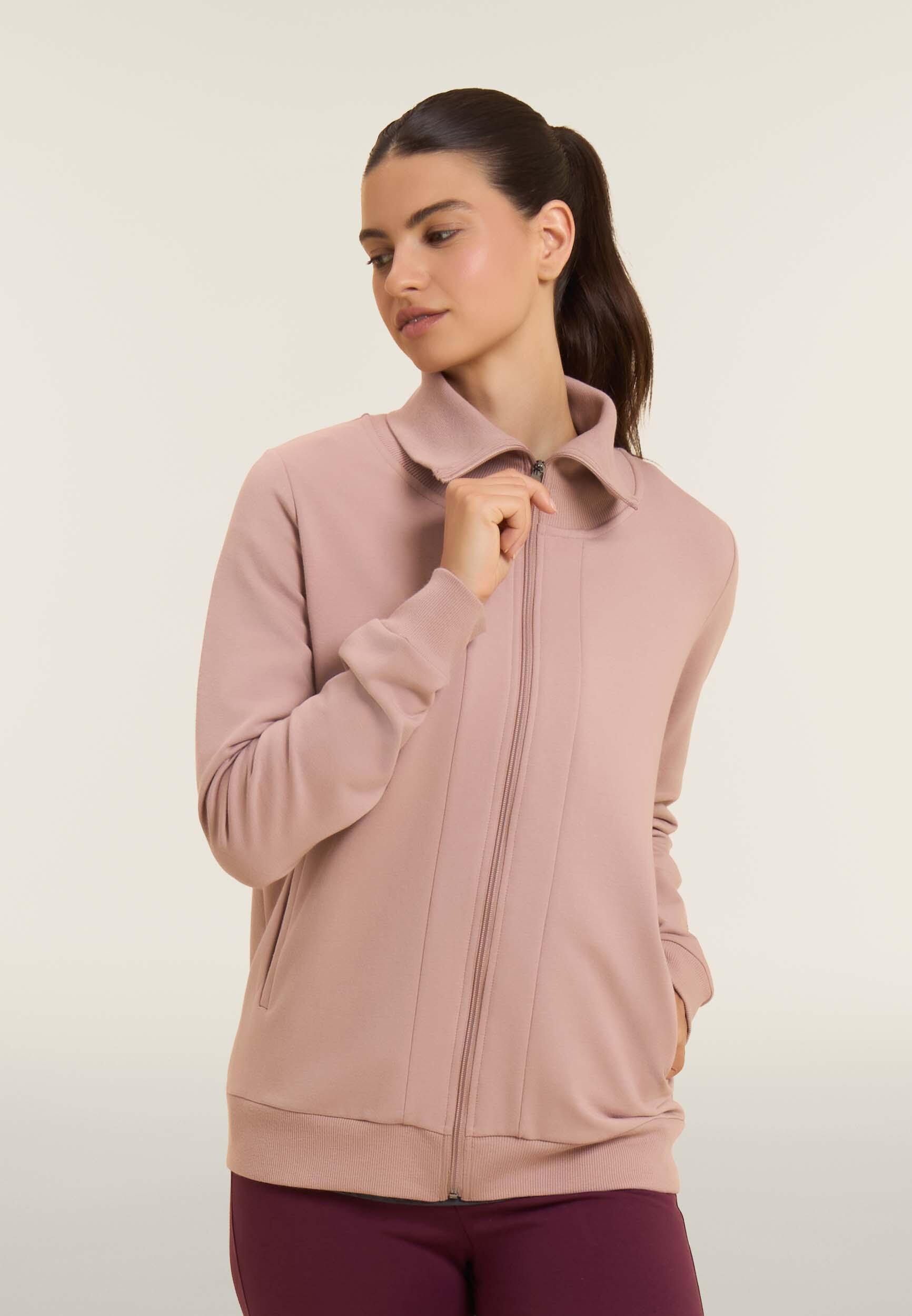 Sweat-shirt zippé avec col retournable 2/5