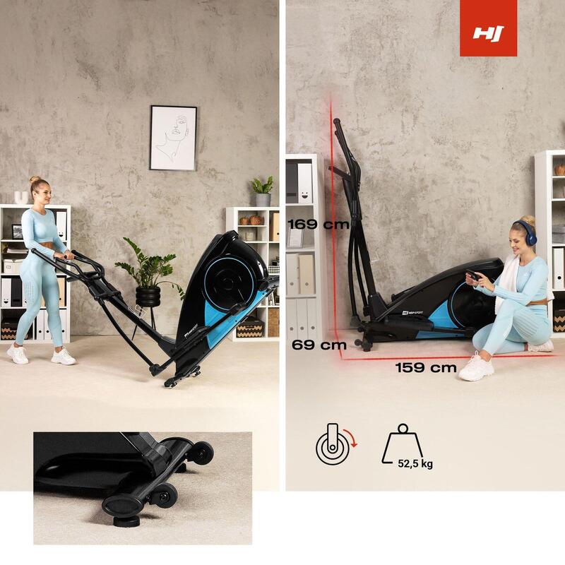 Bicicletă eliptică electrică-magnetică Hop-Sport Blaze