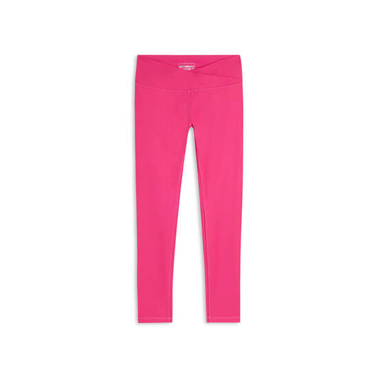 Legging 7/8 à taille classique effet cuir