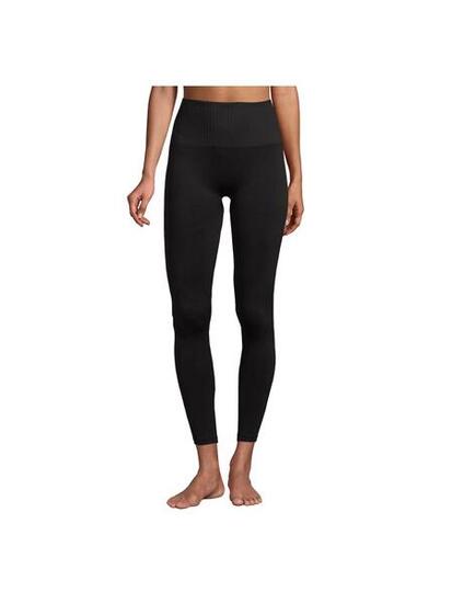 Leggings de sport taille haute sans coutures Casall pour femme, taille M, noirs