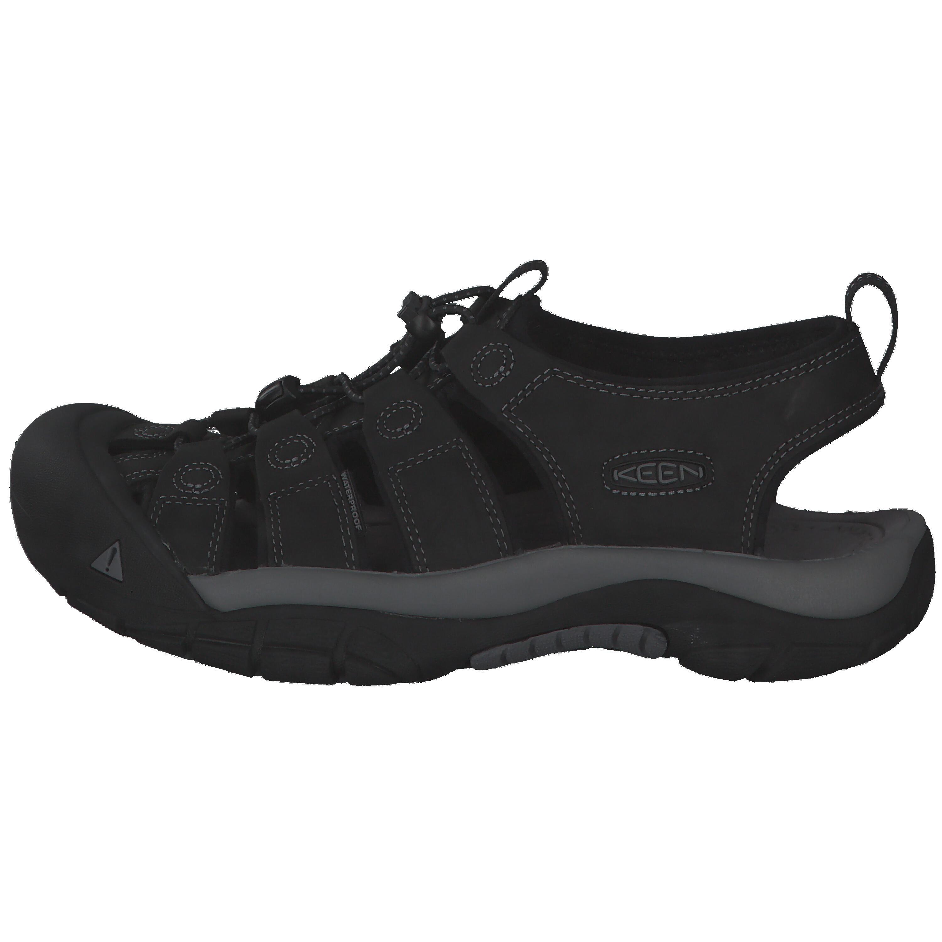 Chaussures universel hommes Keen Sandały Męskie Newport Blacksteel Grey 2/7