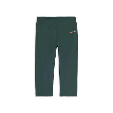 Legging corsaire à taille haute en tissu technique extensible