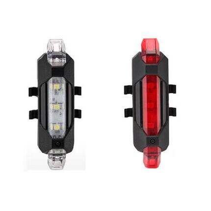 Kit d'éclairage pour vélo - Feu avant et feu arrière - Feux LED pour vélo