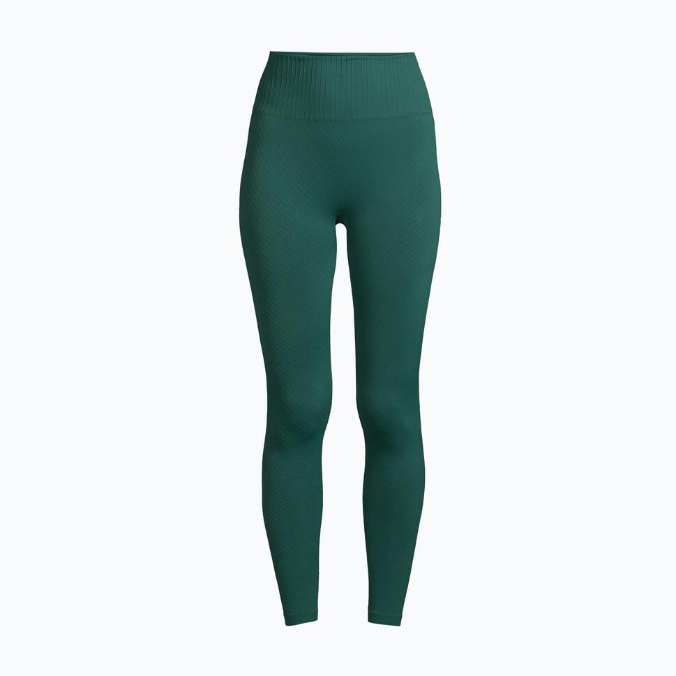 Legginsy Damskie Sportowe Casall Bezszwowe Wysoki Stan r. M zielone