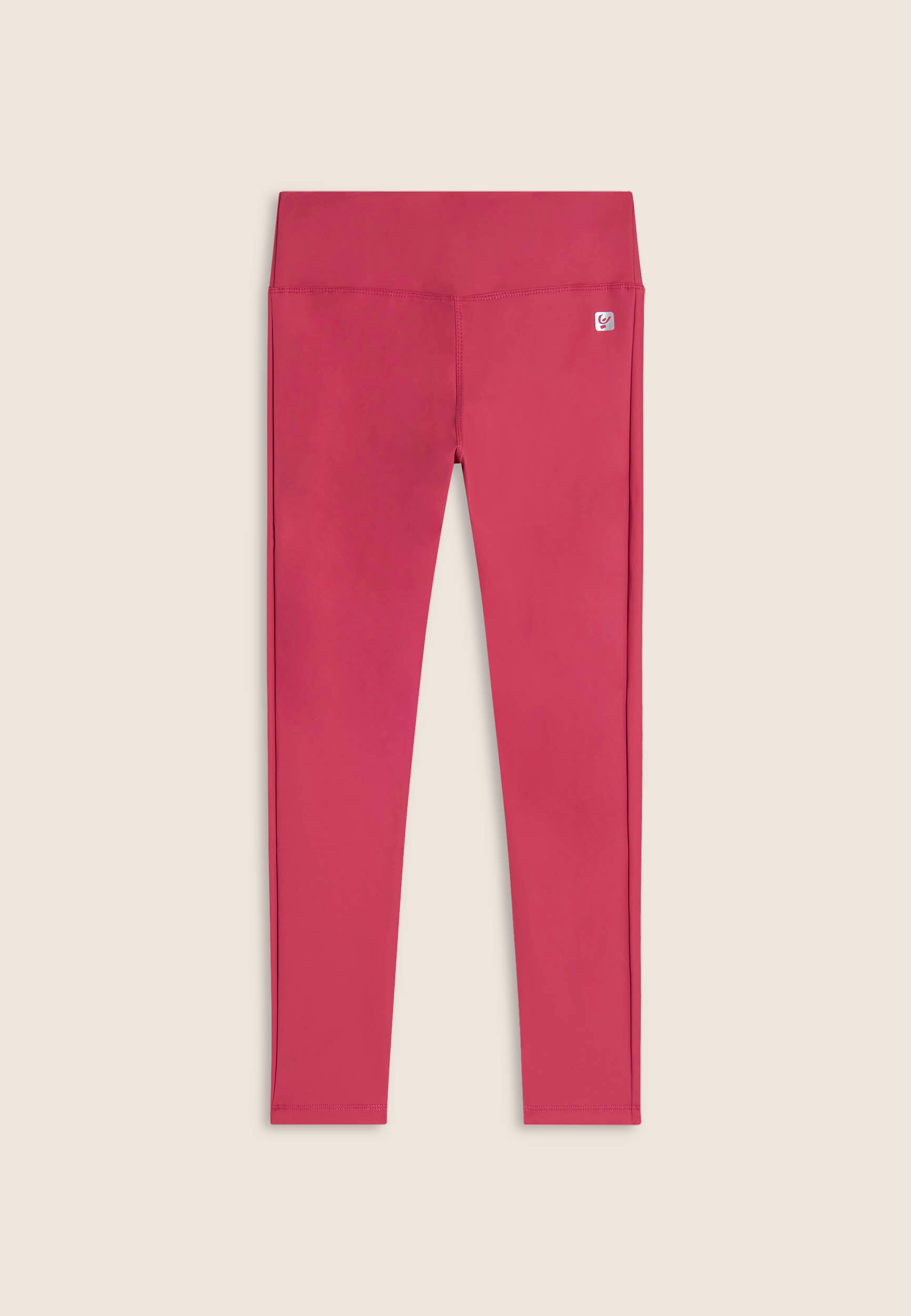 Leggings 7/8 efecto piel con cintura regular 2/3