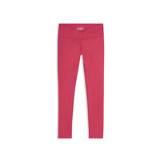 Legging 7/8 à taille classique effet cuir