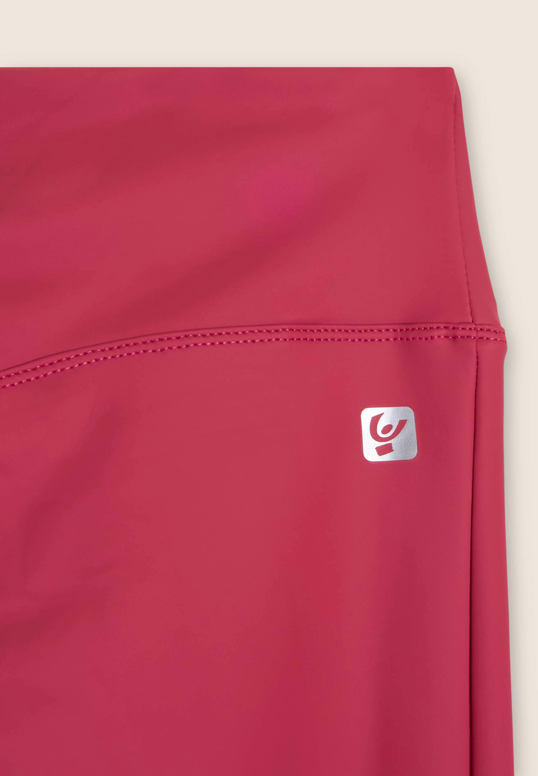 Leggings 7/8 efecto piel con cintura regular 3/3