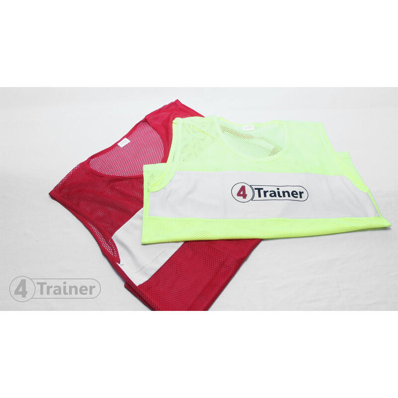 Lot de 5 Chasubles Jaune - 4TRAINER 3/4