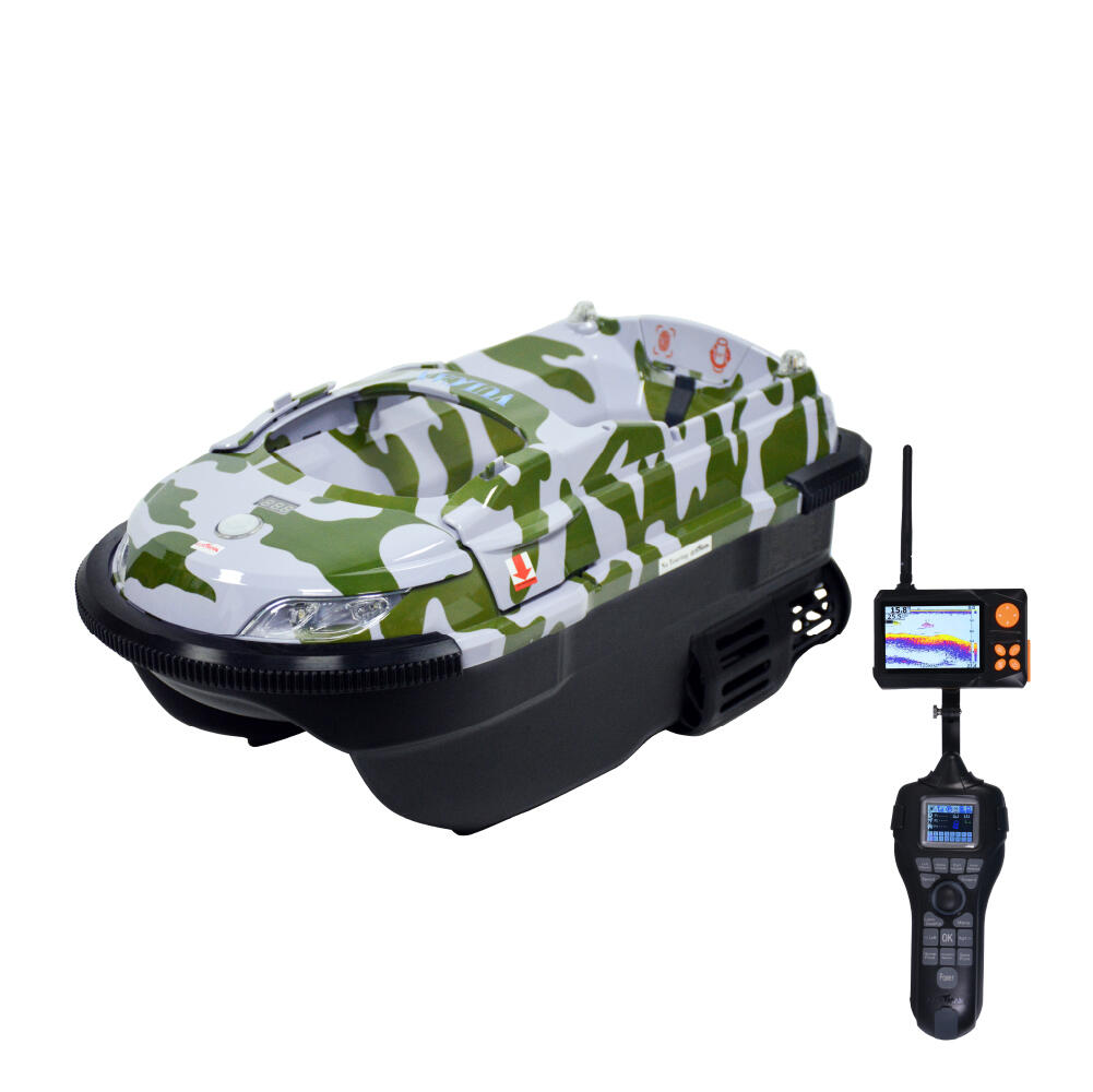 Bateau amorceur Vulcan Pro V2 camouflage 1/6