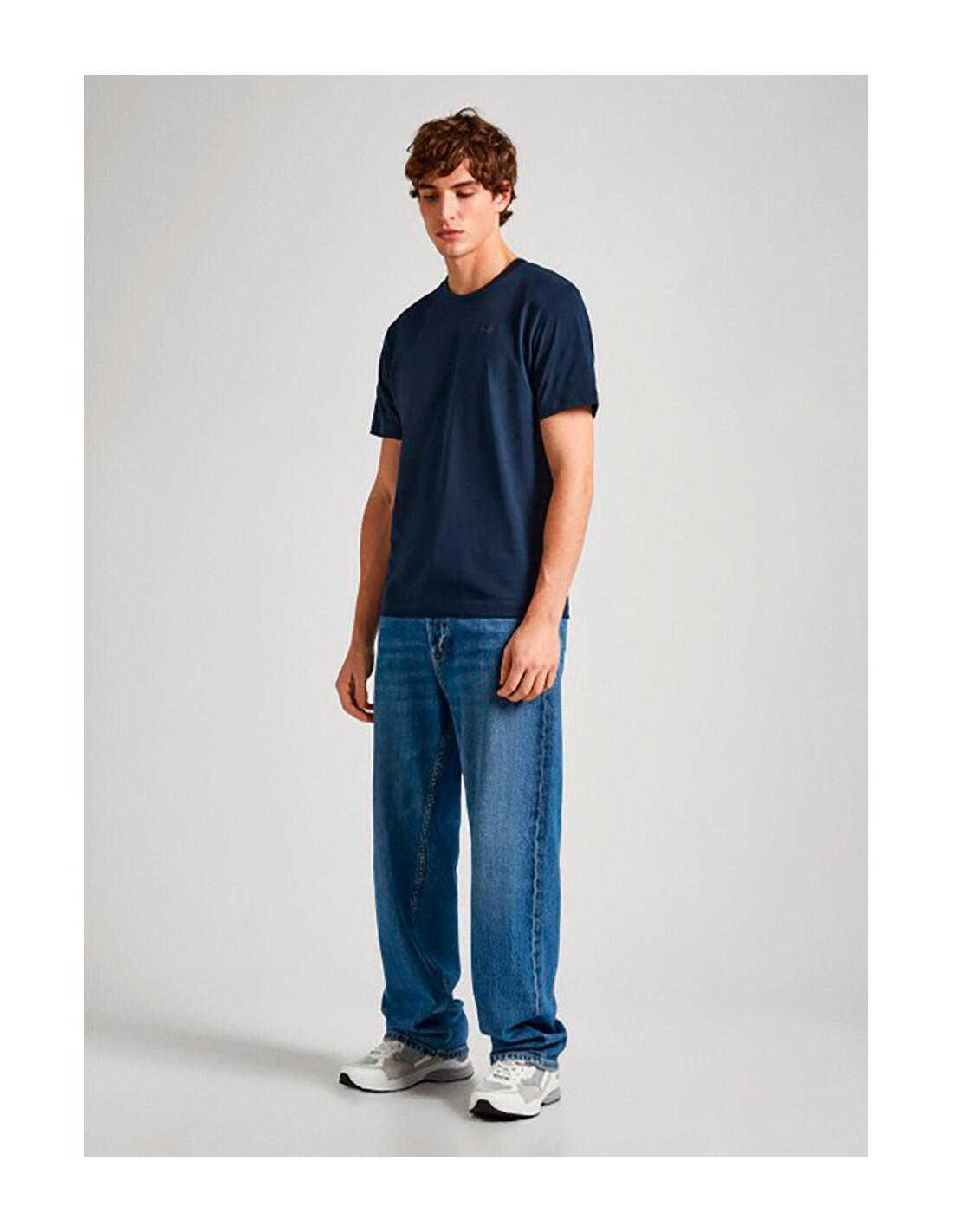 Maglietta da uomo Pepe jeans Dulwich Blu 5/5