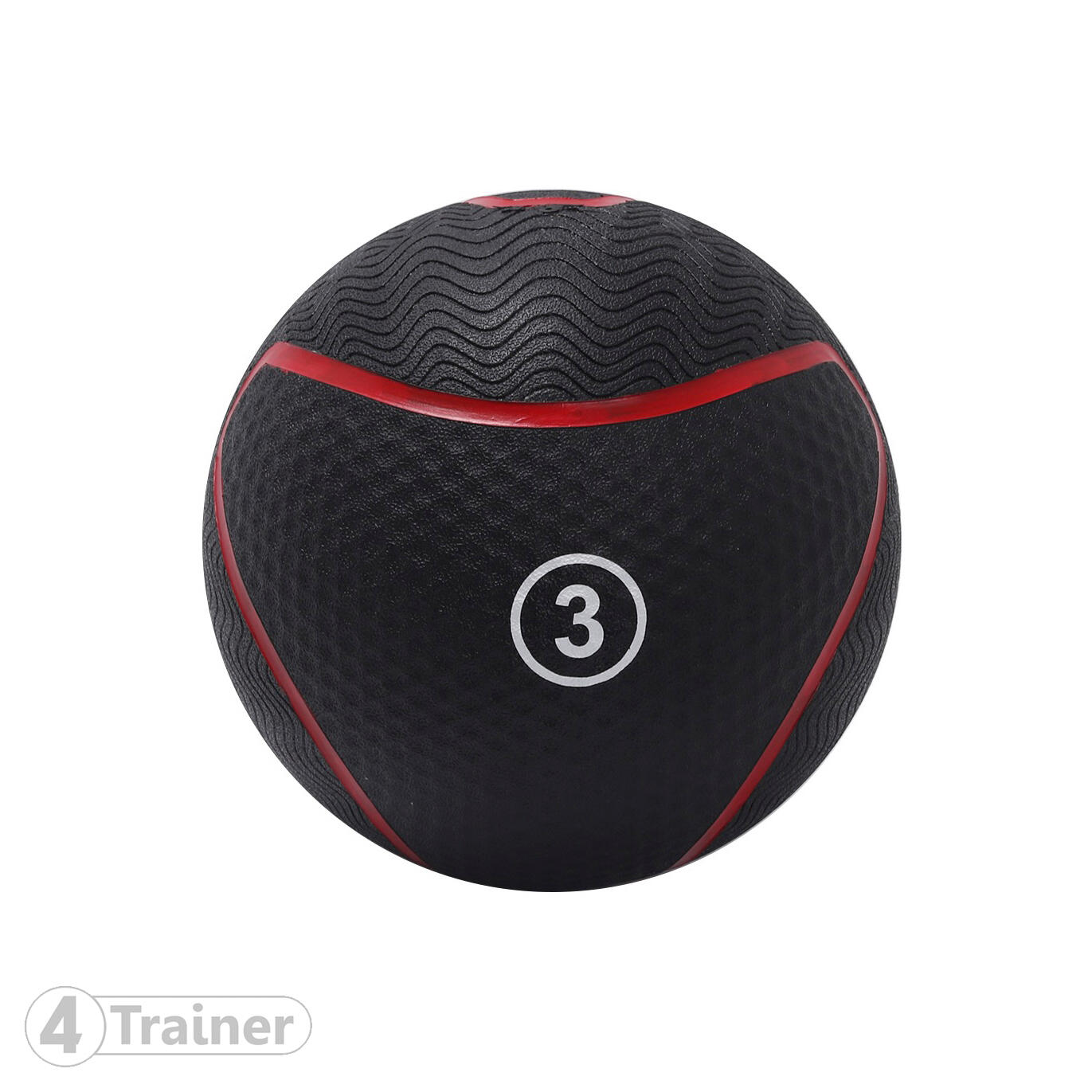 Medecine Ball 3KG - BL4CK - 4TRAINER 1/5