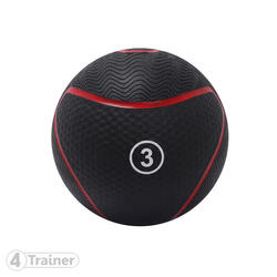 Medecine Ball 3KG - BL4CK - 4TRAINER