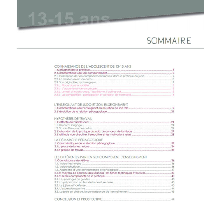 Le Judo des 13-15 ans - 4TRAINER Editions 2/5