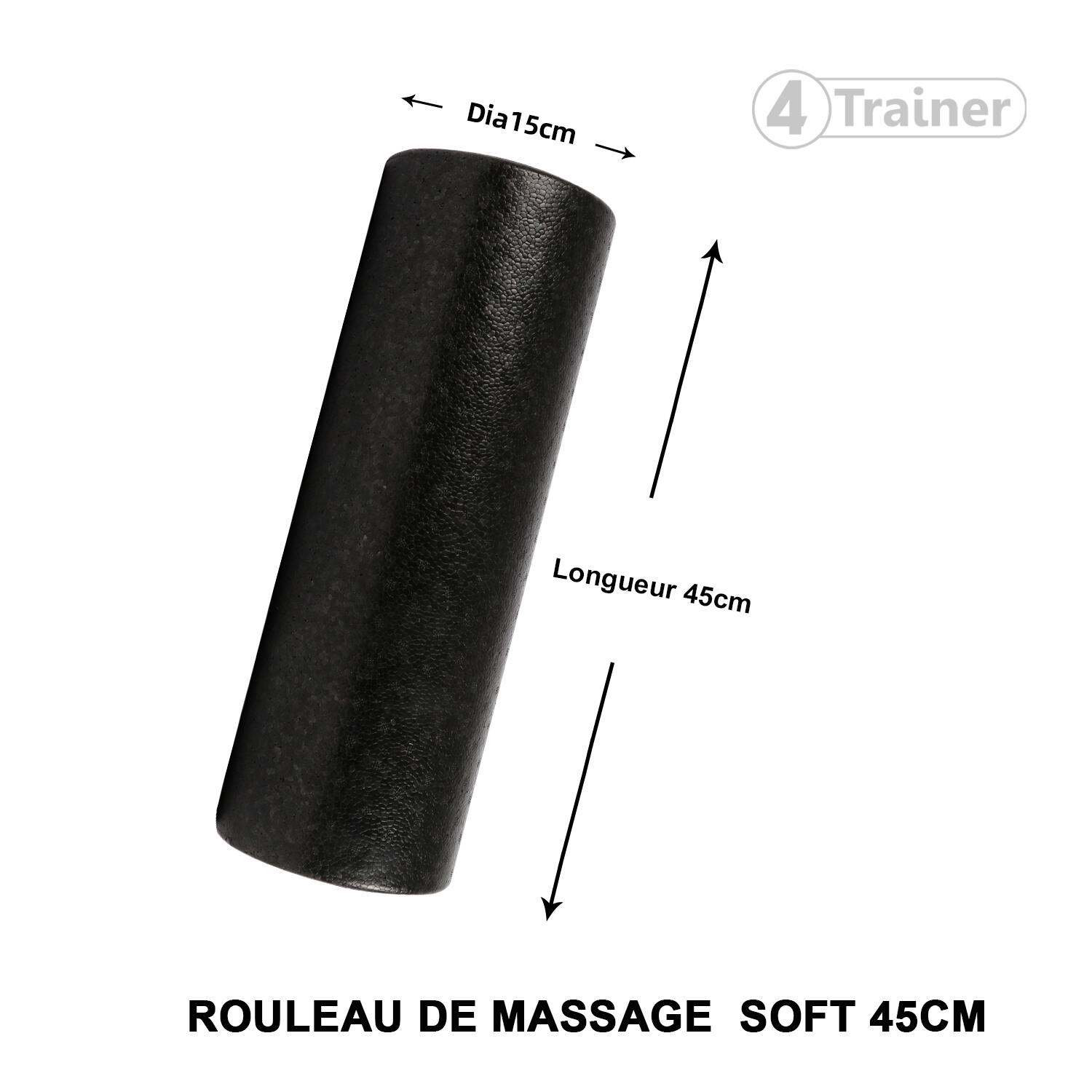 Rouleau de Massage Soft 45cm - 4TRAINER 2/6