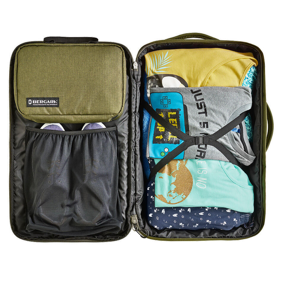 Bergara Mochila- maleta de viaje con neceser 5/7