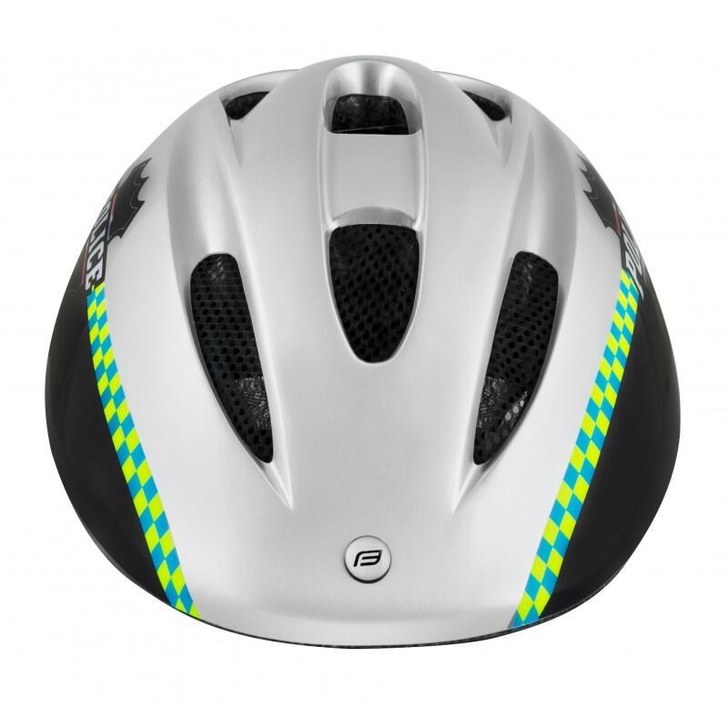 Casca Force Fun Police copii negru/argintiu M