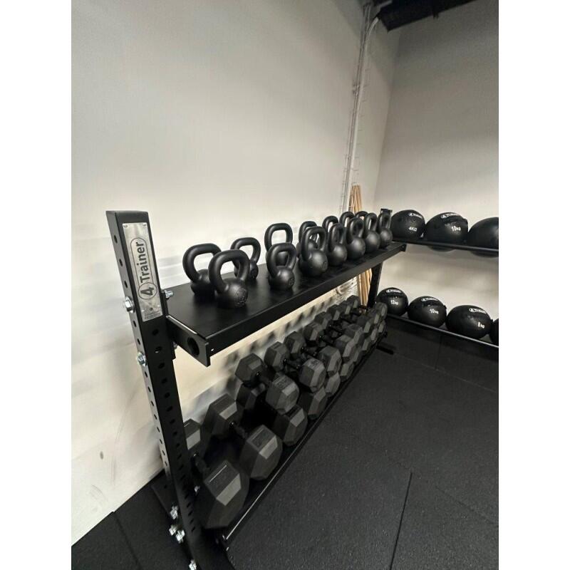 Rack de rangement 2 étagères - 4TRAINER 5/6