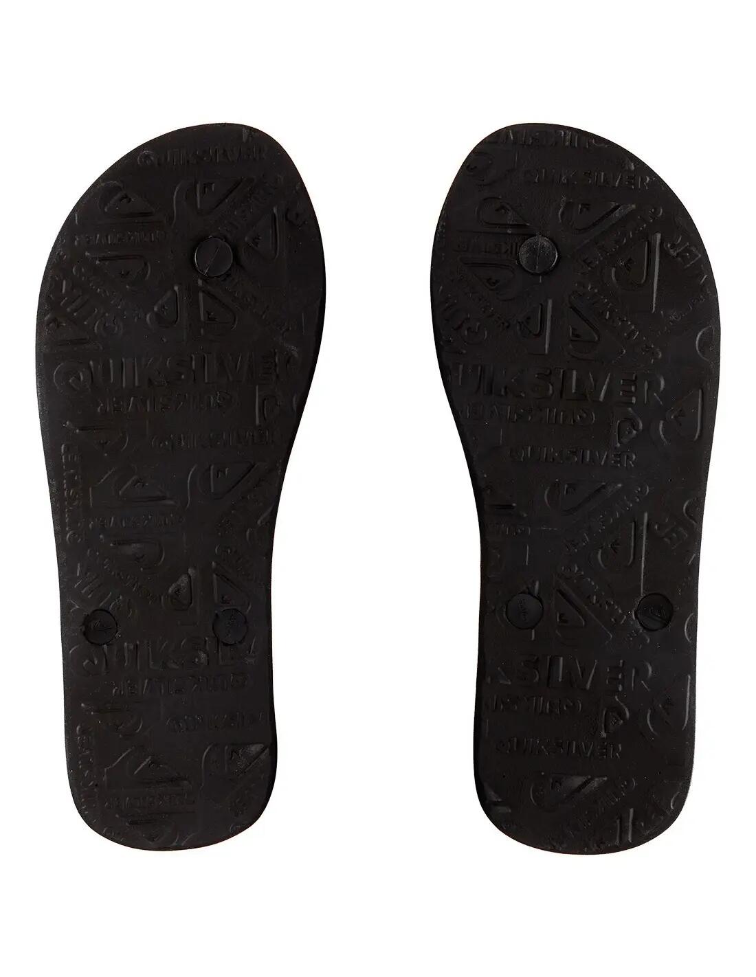 Chanclas Quiksilver en color Negro 5/5