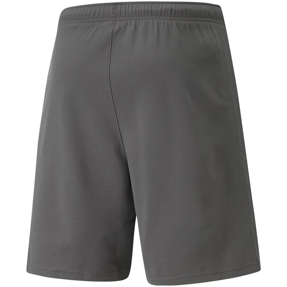 Shorts de football PUMA TeamRISE polyester gris 2/3