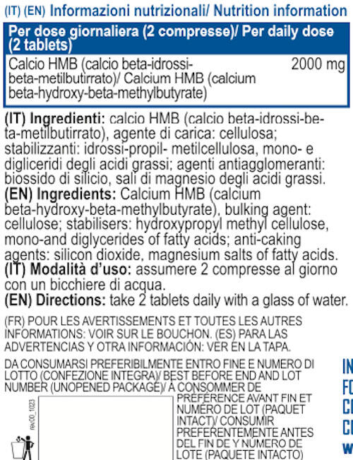 HMB - 90 Comprimés 3/3
