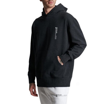 Heren superdry micro slide touring sweatshirt met capuchon