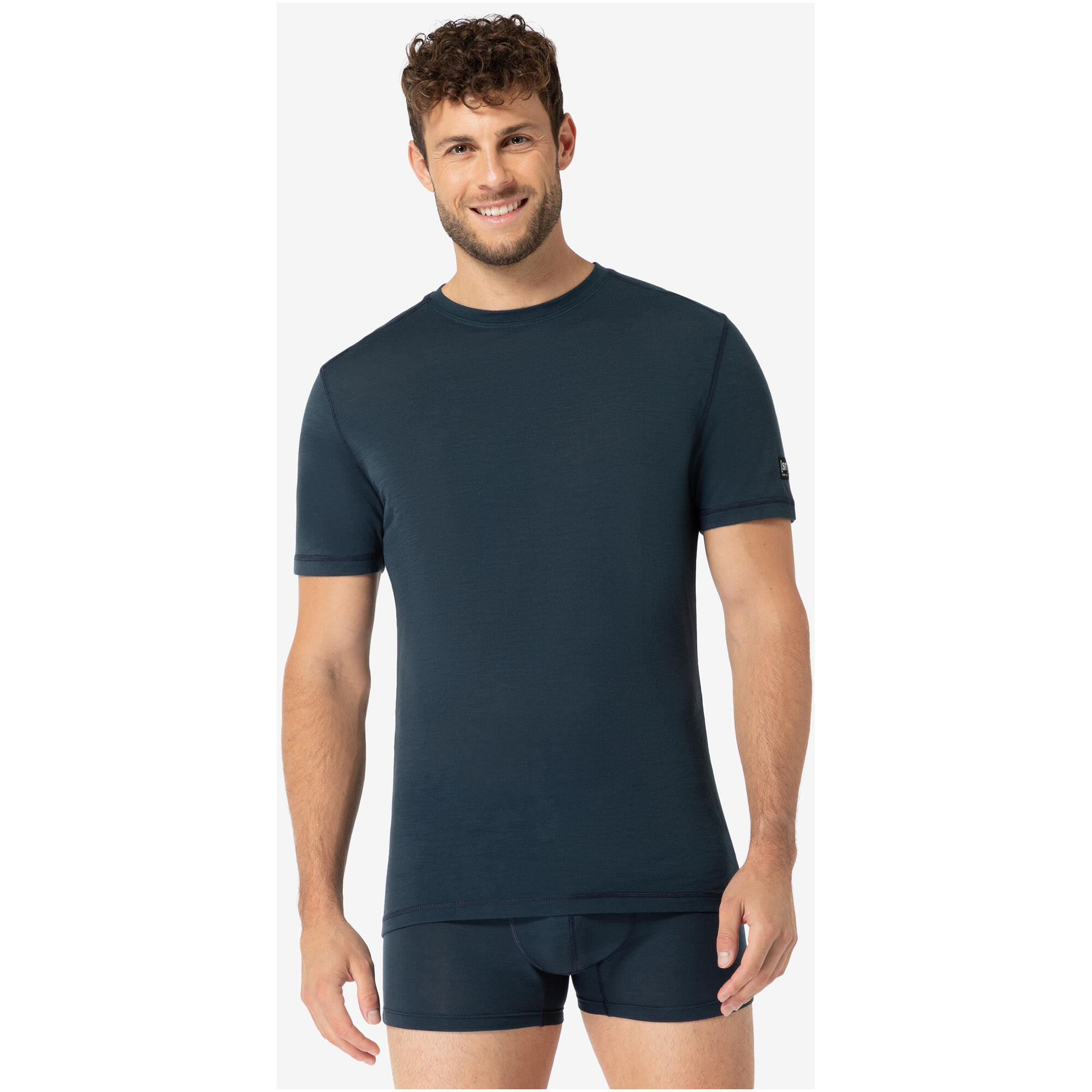 Koszulka termoaktywna z krótkim rękawem męska SUPER.NATURAL Sierra 140 Tee 1/4