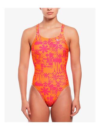 Maillot de Bain 1 pièce Femme Nike Fastback Rouge