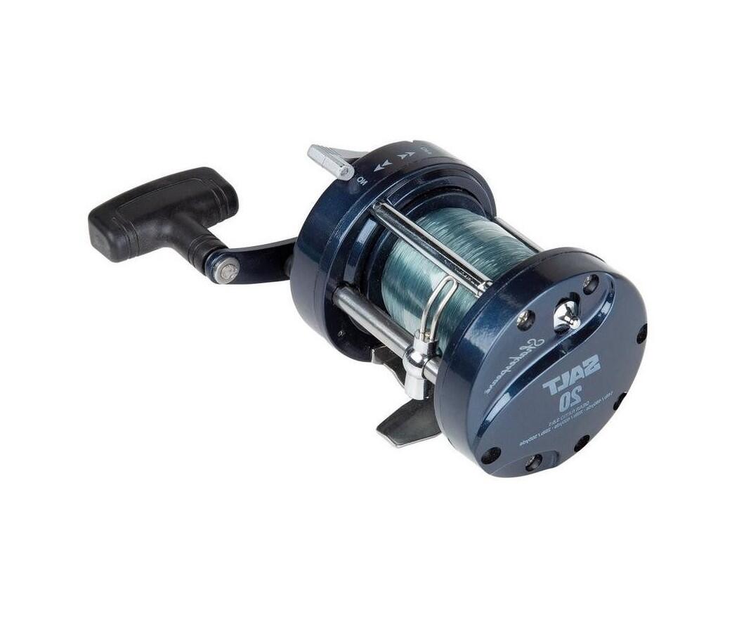 Multirolle SALT Multiplier Reel mit Schnur - Rechtshand 2/2