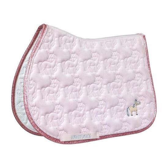 Tapis paillettes de licorne pony light rose