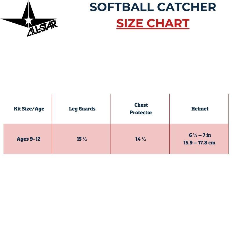 All Star CKCC912S7X Catcher's Kit 9-12 jaar Kleur Royal 2/2
