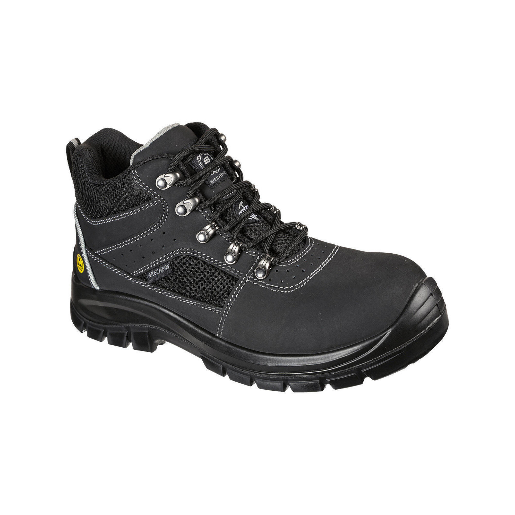 Skechers - Skechers Sicherheitsstiefel Skechers Trophus Letic S1p - Bottes - Noir - 40 - Decathlon