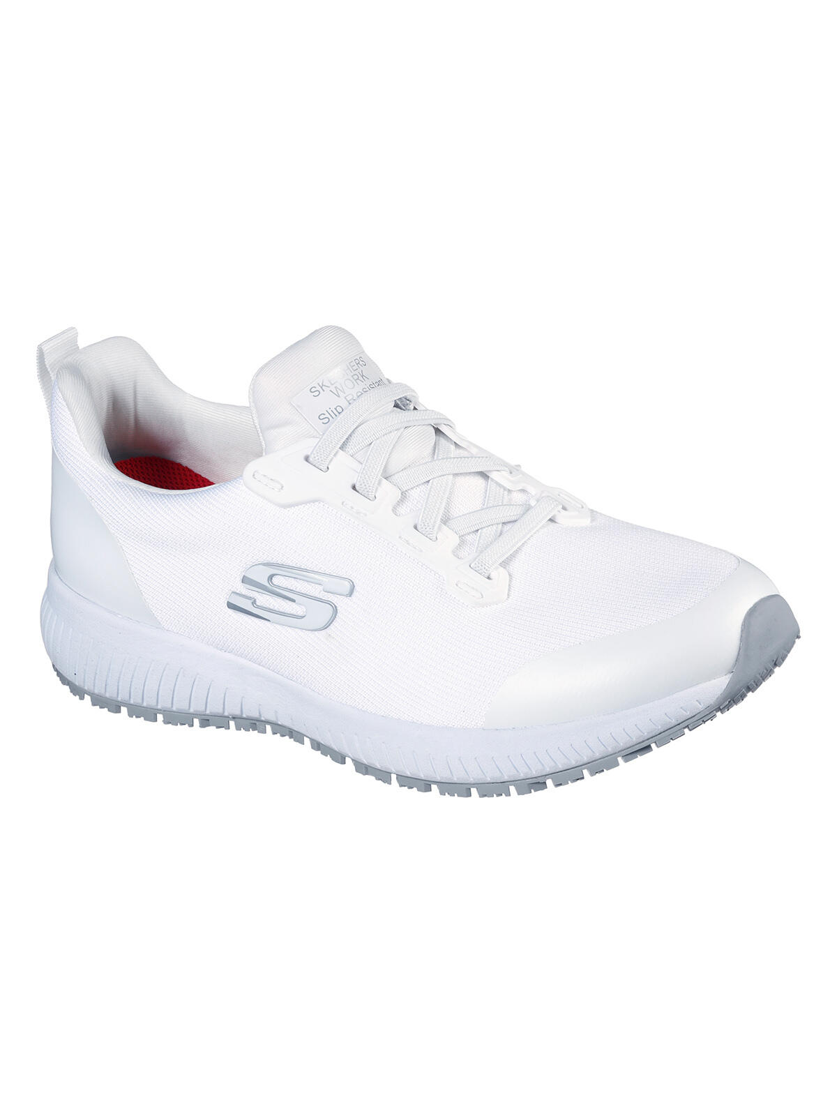 Skechers Damen Arbeitsschuh Work SQUAD SR Berufsschuh Sneaker 77222EC Weiß 6/7