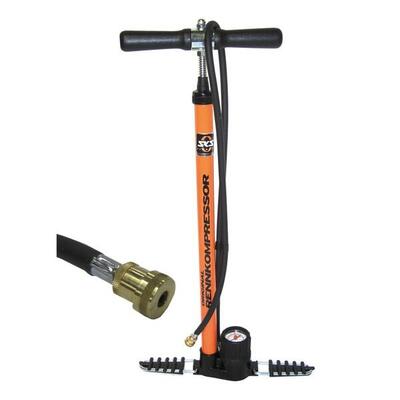 SKS Standpumpe Rennkompressor SV, 650mm, orange, Messingnippel